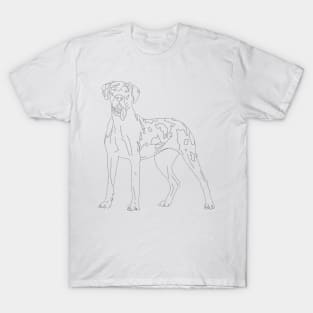 Harlequin Great Dane T-Shirt